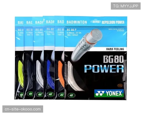 羽毛球线材生产商Yonex BG 80线宣布推出环保新版